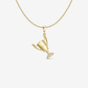 Engravable Trophy Pendant Necklace