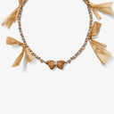 Ribbon Leaf Butterfly Necklace