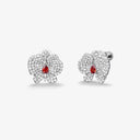 Statement Orchid Ear Cuffs - Hypoallergenic 925 Silver Floral Jewelry for Non-Pierced Ears | HEFANG