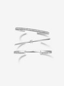Ice Crystal Stacking Bangles