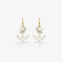 Sparkle Anchor Earrings
