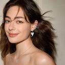 Fluttering Heart Earrings