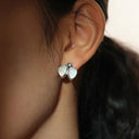 Moonlight Orchid Studs