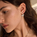 Shiny Butterfly Earrings/Clips