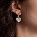 Starlit Heart Earrings
