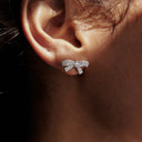 Double Bowknot Earrings/Clips