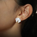 Pearl Orchid Studs