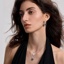 Starlit Heart Earrings