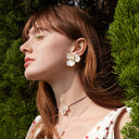 Iris Blossom Earrings/Clips