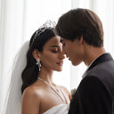 Rose Ribbon Earrings