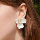 Iris Blossom Earrings/Clips