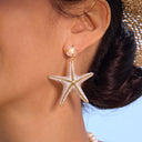 Twinkle Starfish Earrings