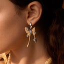 White Oak Butterfly Earrings