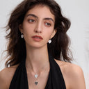 Starlit Heart Earrings