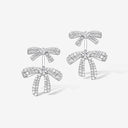 Double Bowknot Earrings/Clips