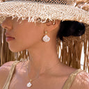 Starry Shell Earrings/Clips