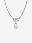 Crystal Drop Long Necklace