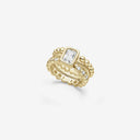 Sugar Cube Triple Ring