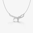 Ribbon Letter Necklace