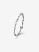 Shiny Oval-Cut Tennis Bracelet