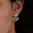 Nebula Ribbon Studs