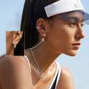 Floating Mixed-Cut Earrings