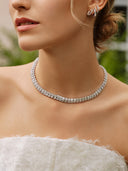 Shiny Lace Necklace