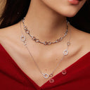 璀璨幸运扣项链