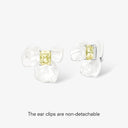 Iris Blossom Earrings/Clips