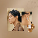 Iris Blossom Earrings (Brown)