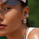Crystal Trio Earrings