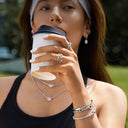 Buckle Chain Layered Ring