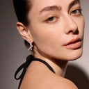 Ribbon Letter Earrings