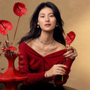 幸运扣红绳手链