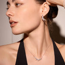 Ribbon Letter Necklace