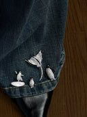 Skiing Penguin Brooch