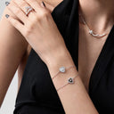 Starlit Heart Bracelet