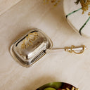 Twisted Fork Butter Dish