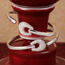 Horseshoe Clasp Bangle