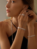 Lace Ruffle Bangle