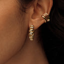 Fusilli Hoop Earrings