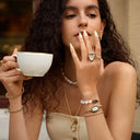 Starry Stacking Ring