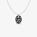 Starlight Round Pendant Necklace