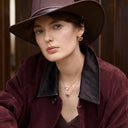 幸运豆DIY双层耳环